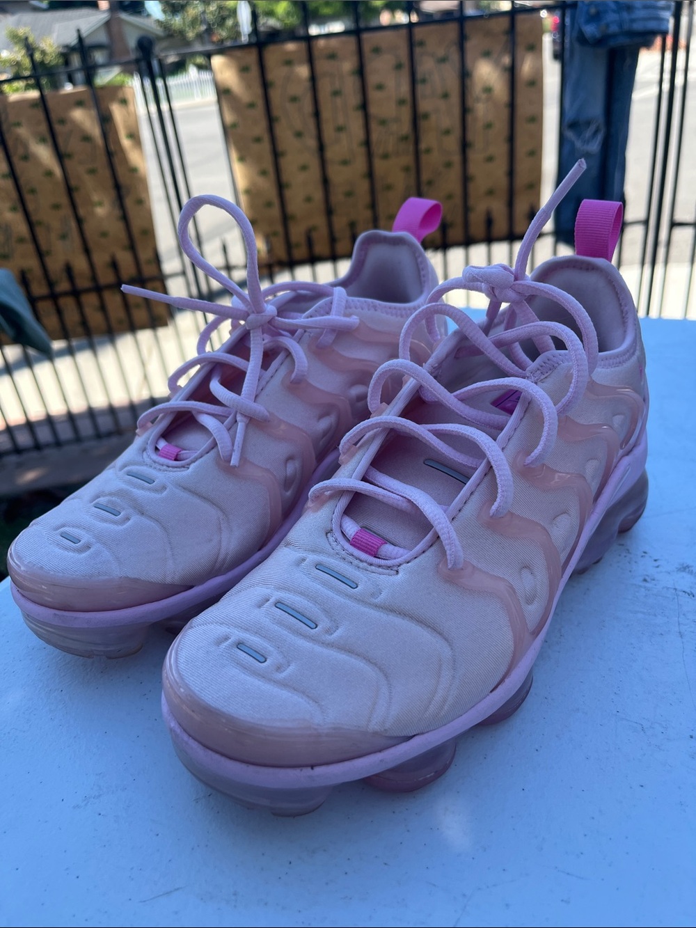 Nike Women’s Pink Bubble Sole Sneakers